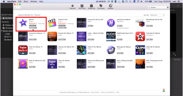 how to download imovie on mac